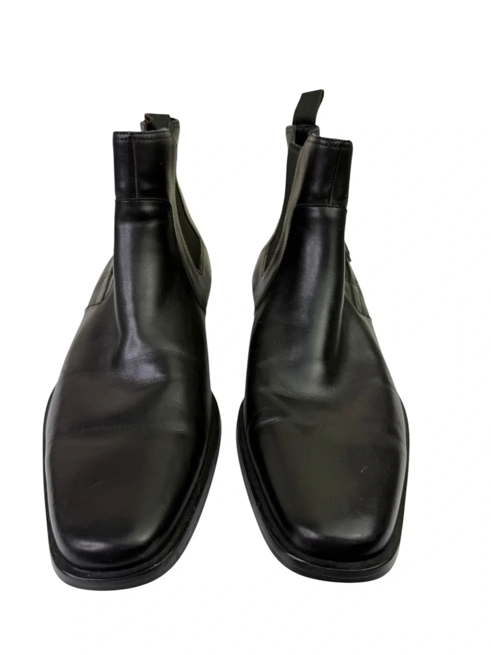 Hugo Boss Leather Boots Black Size 10.5 Men’s